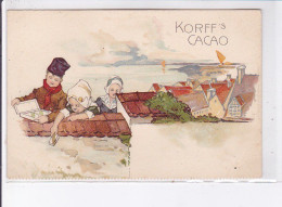 PUBLICITE : KORFF's Cacao (enfants) - Très Bon état - Advertising