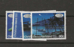 1986 MNH Christmas Island Mi 216-19 - Christmas Island