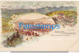 228962 SWITZERLAND GRUSS VOM GURTEN ART MULTI VIEW POSTAL POSTCARD - Andere & Zonder Classificatie