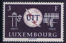 Luxembourg 1965 The 100th Anniversaries Of International Telecommunications Union - Autres & Non Classés