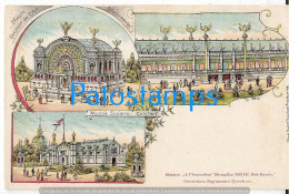 228963 BELGIUM MUSEUM EXISTING SCHOOL MULTI VIEW POSTAL POSTCARD - Sonstige & Ohne Zuordnung