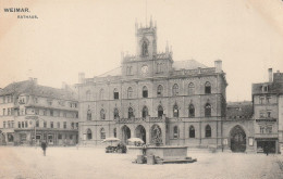 0-5300 WEIMAR, Rathaus, Marktstände, 1907 - Weimar