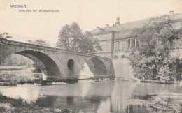0-5300 WEIMAR, Schloß Mit Sternbrücke, 1907 - Weimar