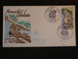 F2 B NOUVELLE CALEDONIE  LETTRE FDC 1953 VATE A PARIS FRANCE  + AFF. INTERESSANT+++ - Storia Postale