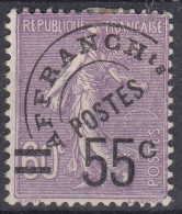 TIMBRE FRANCE PREOBLITERE SEMEUSE N° 47 NEUF SANS GOMME ( UTILISE ) - COTE 70 € - 1893-1947