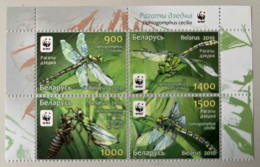 WWF 2010 : BELARUS - Dragonflies - MNH ** - Ongebruikt