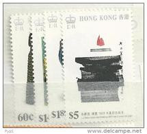 1989 MNH Hong Kong, Mi 563-6, Postfris - Ungebraucht