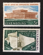 1972 Luxembourg - Monuments And Buildings - Unused - Ungebraucht