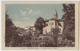 40 - B17123CPA - GABARRET - Vue Pittoresque Sur Eglise - Très Bon état - LANDES - Gabarret