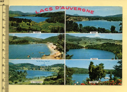 Auvergne : Lacs D'Auvergne – Multivues (voir Scan Recto/verso) - Auvergne