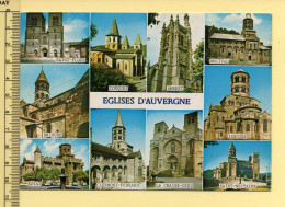 Auvergne : Eglises D'Auvergne – Multivues - Auvergne