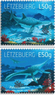 Luxembourg.2024.Europa CEPT.Underwater Fauna And Flora.2 V. ** - 2024