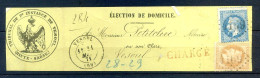 200324  LETTRE  (fragment)  N°  28+29 - Autres & Non Classés