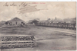 SAVENAY  (44) Trains De Marchandises Et Les Gares - Savenay