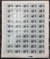 Rm554 2002 Romania Famous People Michel #5638 25 Euro Folded Sh(50Set) Mnh - Other & Unclassified