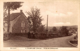 CHAMPLEMY ROUTE DE CHATEAUNEUF - Andere & Zonder Classificatie