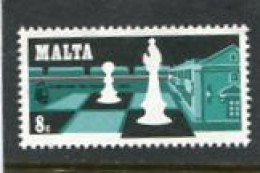 MALTA - 1980  8c  CHESS  MINT NH - Malte