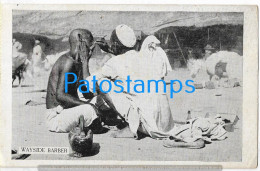 228973 NEPAL COSTUMES NATIVE WAYSIDE BARBER POSTAL POSTCARD - Nepal