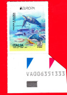 Nuovo - MNH - ITALIA - 2024 - Europa – Fauna E Flora Sottomarina – Tartaruga - B Zona 1 - Alfanumerico - 2021-...: Ungebraucht