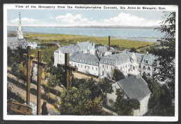 Ste Anne De Beaupré - Quebec - View Of The Monastery From The Redemptoristine Couvent - By Valentine & Sons - Ste. Anne De Beaupré
