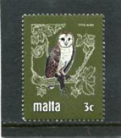 MALTA - 1981  3c  BIRDS  MINT NH - Malte