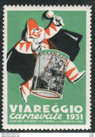 Viareggio - Carnevale 1951 - Andere & Zonder Classificatie