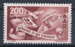 ** Németország - Saar 1950 Európa Tanács Mi 298 (Mi EUR 180.-) - Other & Unclassified