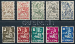 ** Hollandia 1949-1950 Mi 546-550 + 558-562 (Mi EUR 100,-) - Sonstige & Ohne Zuordnung