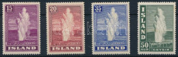 ** Izland 1938 Mi 193-196 (Mi EUR 110,-) (50A Rozsda / Stain) - Andere & Zonder Classificatie