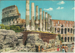 Roma (Lazio) Colosseo (Anfiteatro Flavio) E Resti Del Tempio Di Venere, The Coliseum And Venere Temple Ruins - Coliseo