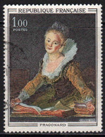 FRANCE : N° 1702 Oblitéré ("L'Etude", De Fragonard) - PRIX FIXE - - Gebraucht