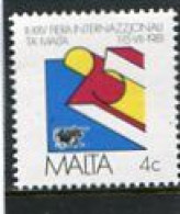 MALTA - 1981  4c  TRADE FAIR  MINT NH - Malta