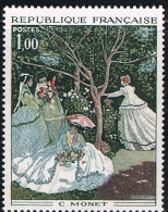FRANCE : N° 1703 ** ("Femmes Au Jardin", De Monet) - PRIX FIXE - - Unused Stamps