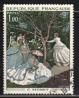 FRANCE : N° 1703 Oblitéré ("Femmes Au Jardin", De Monet) - PRIX FIXE - - Used Stamps