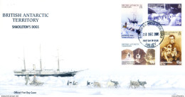 E. Shackleton E I Suoi Cani 2005. FDC. - Otros & Sin Clasificación