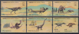 2022 Hong Kong Dinosaurs  Complete Set Of 6 MNH - Neufs