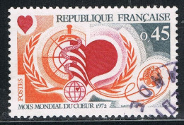 FRANCE : N° 1711 Oblitéré (Mois Mondial Du Coeur) - PRIX FIXE - - Gebraucht