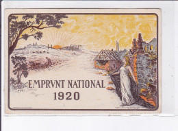 PUBLICITE : Emprunt National 1920 Illustrée Par Marcel Vuillaume - Très Bon état - Werbepostkarten
