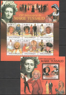 Bc1018 2011 Mozambique 250Th Anniversary Sculptor Marie Madame Tussaud Bl+Kb Mnh - Other & Unclassified