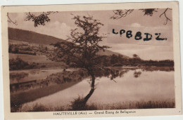 CPA - 01 - HAUTEVILLE LOMPNES - Grand Etang De BELLIGNEUX - 1934 - Pas Courant - Hauteville-Lompnes