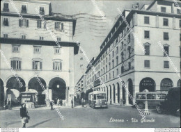 Br19 Cartolina Livorno Citta' Via Grande 1959 Toscana - Livorno