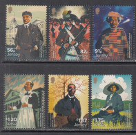 2022 Jersey Black History Complete Set Of 6 MNH @ BELOW FACE VALUE - Jersey