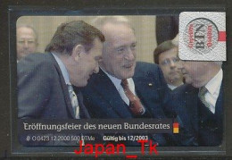 GERMANY O 0423 2000 Deutsche Einheit  - Aufl 500 - Siehe Scan - O-Series : Series Clientes Excluidos Servicio De Colección