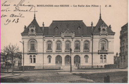 HTS DE SEINE-Boulogne Sur Seine- La Salle Des Fêtes - EM 952 - Boulogne Billancourt