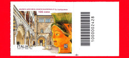 Nuovo - MNH - ITALIA - 2024 - 100 Anni Museo Archeologico Nazionale Di Tarquinia - B - Barre 2428 - Code-barres