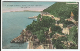 De Nice à Monaco Le Cap D'Ail   Rare  Train Sortant Du Tunel   1916    N° 2441 - Cap-d'Ail