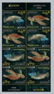Azerbaijan.2024.Europa CEPT.Underwater Fauna And Flora.Booklet ** - 2024