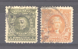 USA  :  Yv 153-54  (o) - Used Stamps