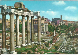 Roma (Lazio) Foro Romano, Tempio Di Saturno, Roman Forum, Forum Romain, Forum Romanum - Other Monuments & Buildings