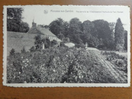 Monceau Sur Sambre, Vue Partielle De L'etablissement Horticole Du Parc Houlart --> Beschreven - Charleroi